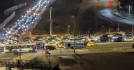 Vía Expresa Sur: Conductores esperan hasta 30 minutos para cruzar desde Surco hacia av. Los Próceres