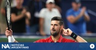 Djokovic le ganó con sufrimiento a Hanfmann y pasó de ronda en el Masters 1000 de Shanghái