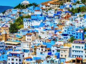 Así es el fotogénico pueblo en Marruecos con callejuelas y casas pintadas en mil tonos de azul