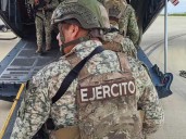 Defensa asegura explosivos en Sinaloa con Operación Frontera Norte