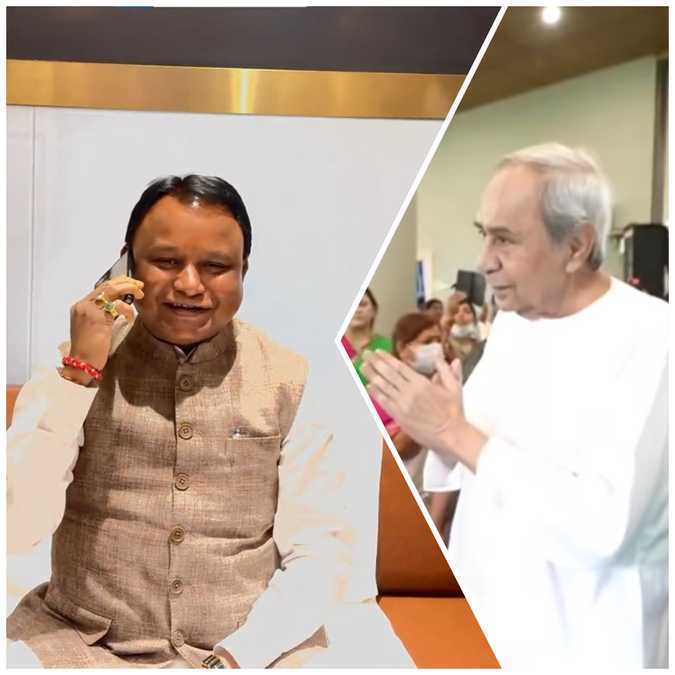 Odisha CM Mohan Majhi greets Naveen Patnaik on his 80th birthday