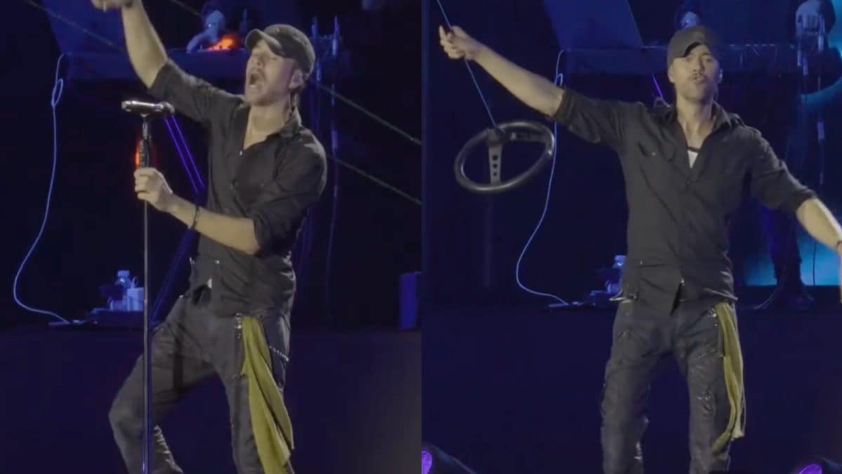 Enrique Iglesias Caught 'Lip-Syncing' During Mumbai Concert, Faces Backlash