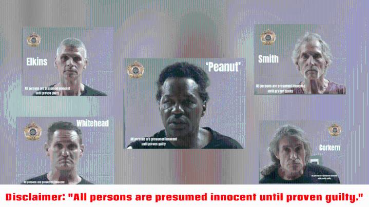 5 men arrested after meth, fentanyl found in Livingston Parish drug bust