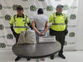 Capturan a mujer con 500 gramos de marihuana en Villavicencio, Meta