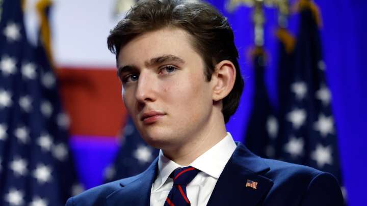 Barron Trump's Teenage Lunchtime Habit Wasn't His Healthiest Choice