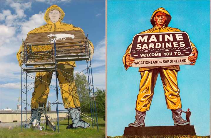 Iconic symbol of Maine’s fishing history to be restored in town beset with changes