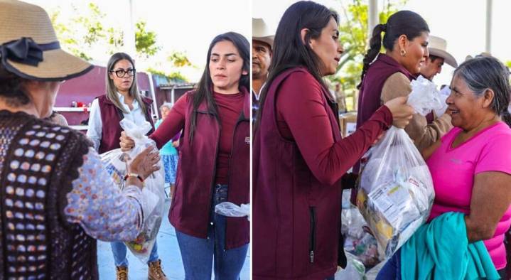 Abren 231 caminos y entregan más de 100 mil despensas en Hidalgo