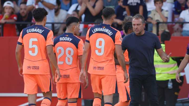 Las dudas de Flick ante el Girona tras el 'virus FIFA' y pensando en el clásico