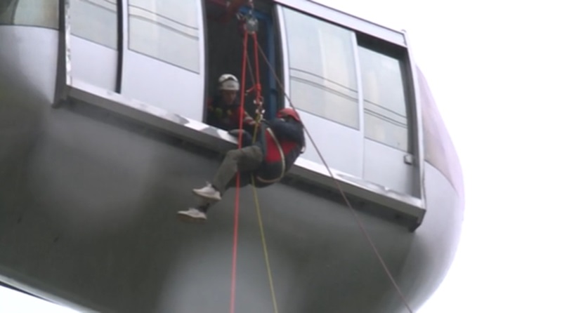 Rescue from Portland aerial tram was merely training
