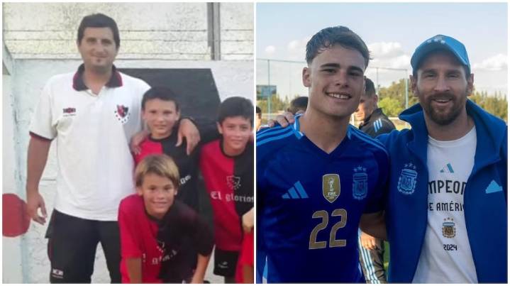 Comenzó en la misma escuela de fútbol que Messi y hoy brilla en la Selección Sub 20: la historia de Mateo Silvetti