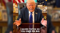 'You owe me big': Trump demands allegiance from 'all young people' after TikTok deal