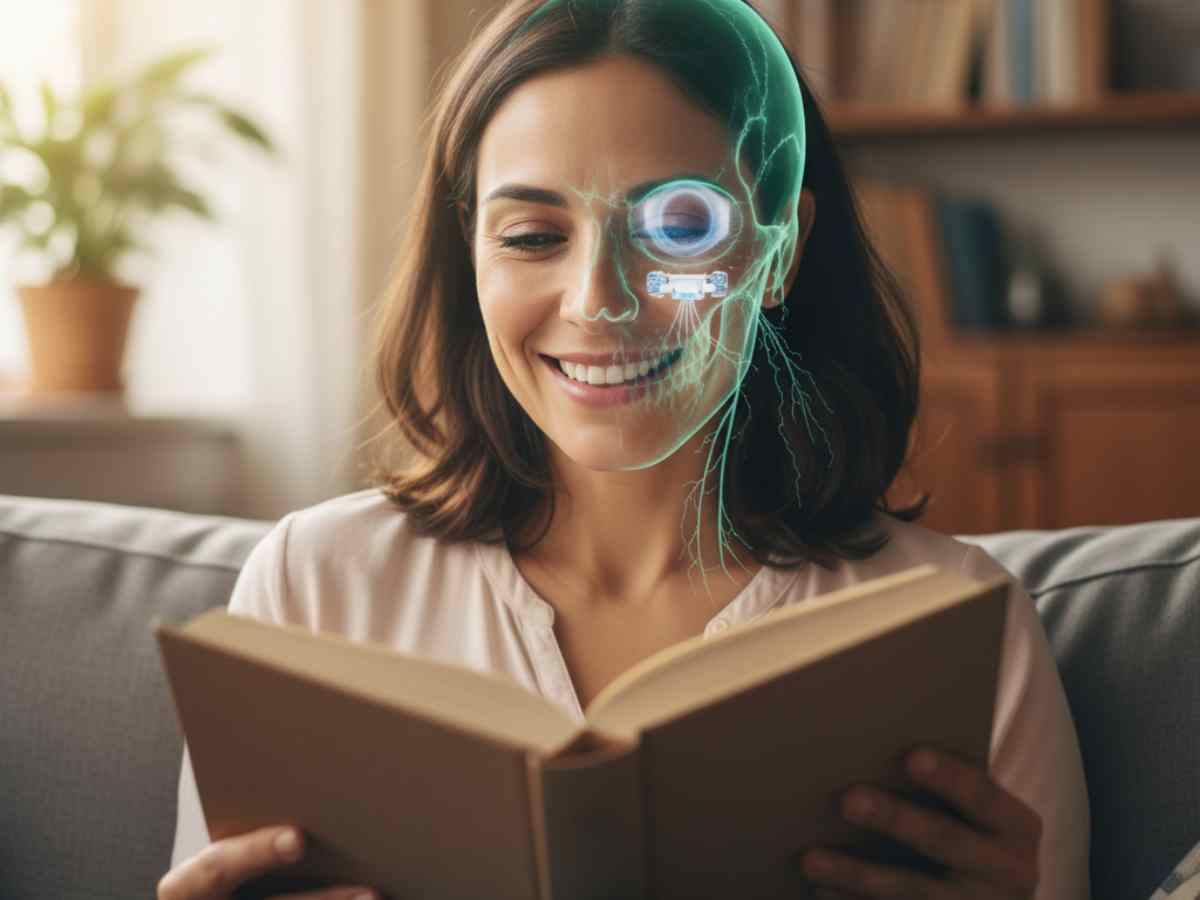 ¡Adiós a la ceguera! Un pequeño implante ocular ayuda a las personas a restaurar su visión y leer de nuevo
