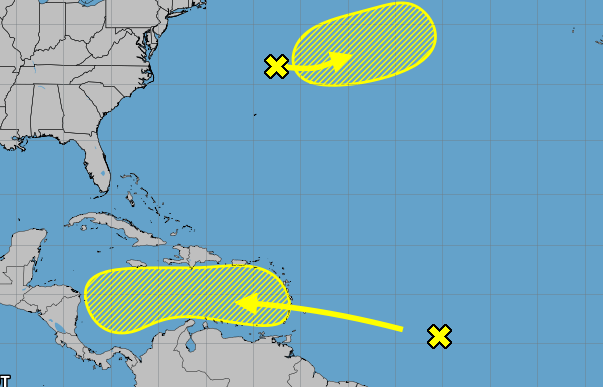 Tropical system expected to reach Caribbean next week