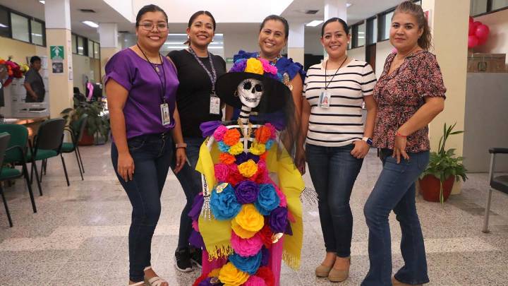 IMSS Nayarit conmemora el Día de Muertos con arte, cultura y tradición