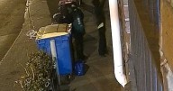 Masked trio sought over Hamas graffiti 'propaganda'