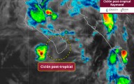 'Raymond' toca tierra en Los Cabos y se degrada a ciclón post