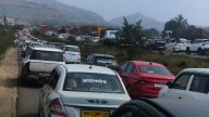 Diwali Holidays Snarl Traffic On Mumbai–Pune Expressway; Routes To Bengaluru, Nashik, Solapur, Chhatrapati Sambhajinagar & Ahilyanagar Jammed