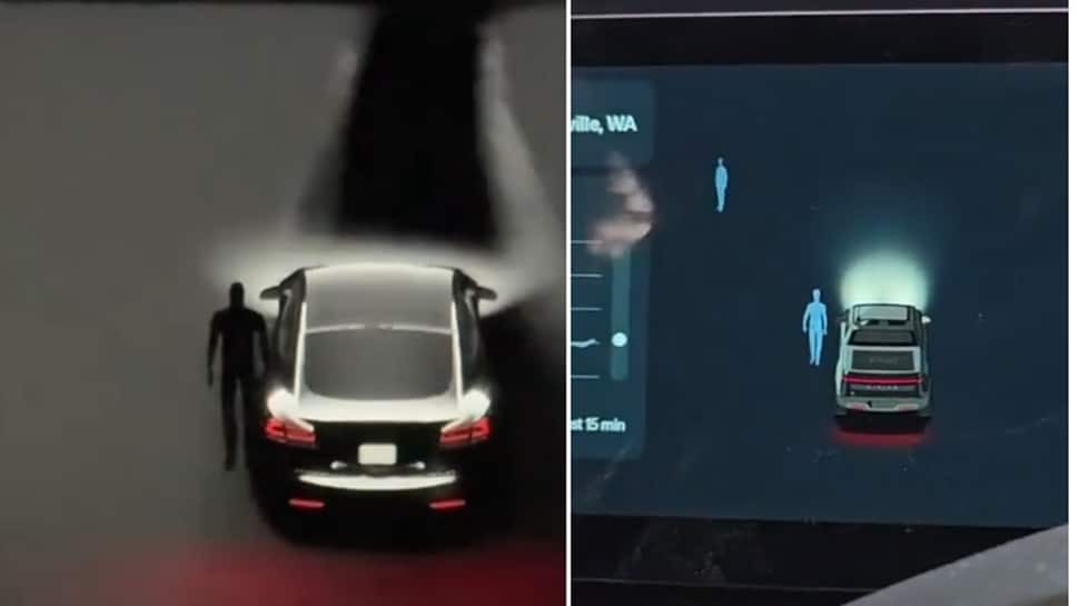 Tesla Detects Ghosts? Viral Videos Show Mysterious Figures on Car Screens, Internet Divided