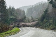 Mud slide leaves Vancouver Island’s Holberg stranded and without power