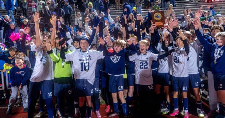 Photos: Broad Rock is middle school boys soccer state champs