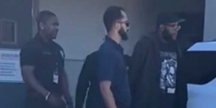 Bouncer caught on video smashing male's head through car window, putting him in chokehold. But cops get a break in the case.
