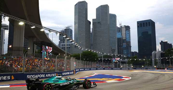 Alonso surprises in first Singapore GP practice