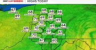 It's going to be a delightfully pleasant afternoon in the Pittsburgh area