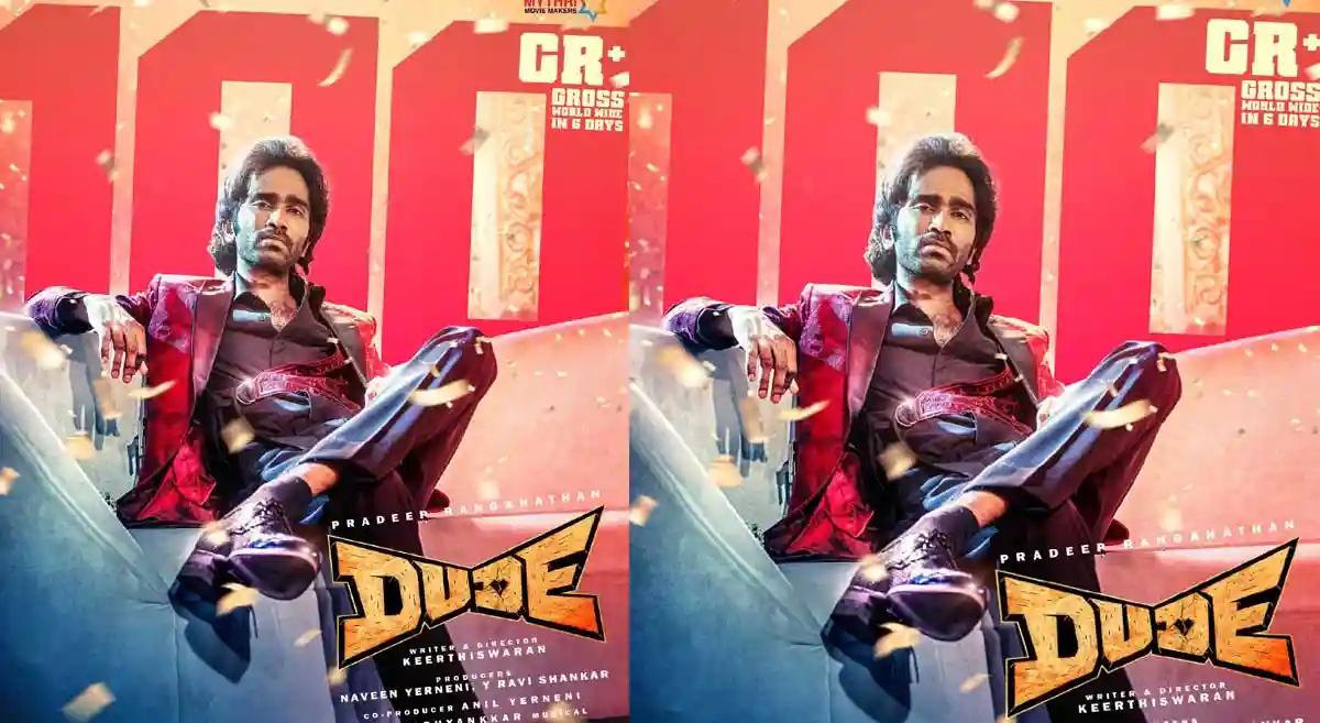 Pradeep Ranganathan roars with Dude, completes a hat-trick of Rs. 100 crore grossers