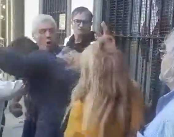 Mayra repudió la agresión de un libertario a una jubilada durante la visita de...