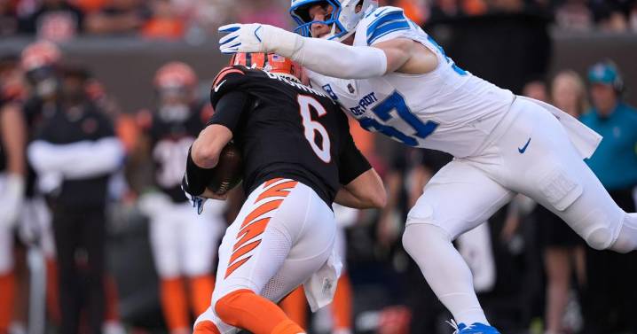 Lions edge rusher Aidan Hutchinson grateful to sign $180M deal that includes $141M in guarantees