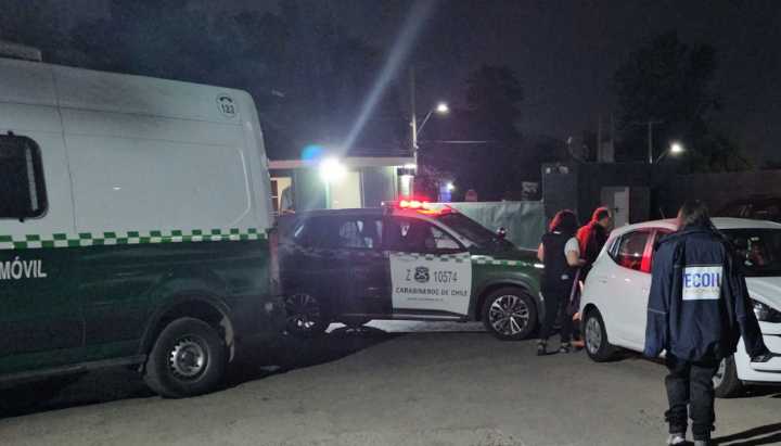 Hombre muere tras ser baleado en Quilicura: recibió disparo en el tórax