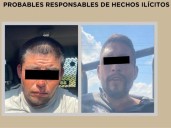 Captura a 2 presuntos homicidas de Familia Michoacana en Edomex