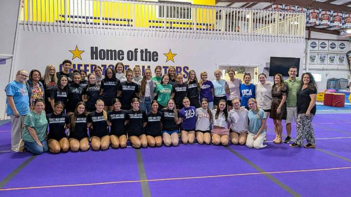 World Champion Maggie Nichols Inspires Local Cheer Athletes
