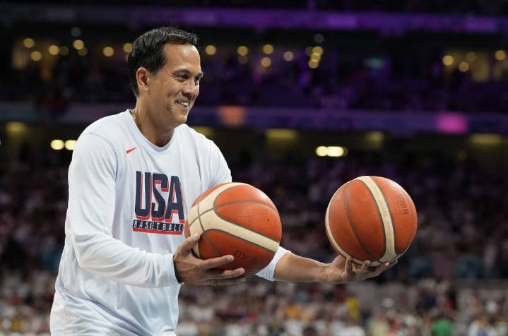 USA Basketball to tab Miami Heat's Erik Spoelstra as men's head coach: Sources