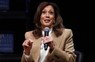 Kamala Harris Keeps Getting Heckled on Her Book Tour