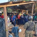 Mantienen búsqueda de cuerpos tras inundación en la mina Cuatro Esquinas...