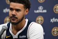 Cam Johnson on his first home game at Ball Arena with Nuggets