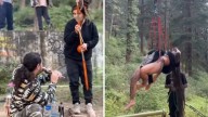 Himachal Pradesh Viral Video: Foreign Tourists Seen Hosting ‘Psy Party’, Smoking Cigarettes In Kasol Forest; Netizens Call It 'Hotspot For Ill Activities'