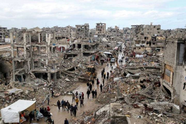 ONU revela que reconstrucción de Gaza costará $70 mil millones