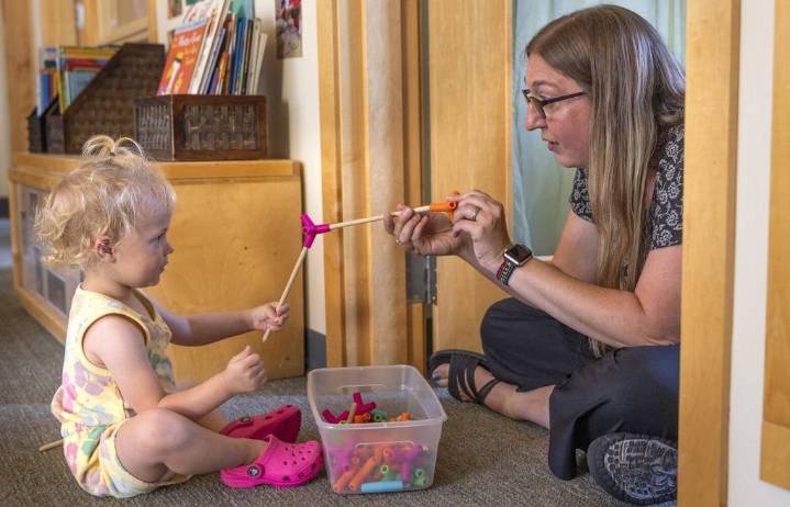 Student parents piece together child care and higher education