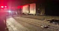 Volcó un micro en la ruta: 16 pasajeros perdieron la vida