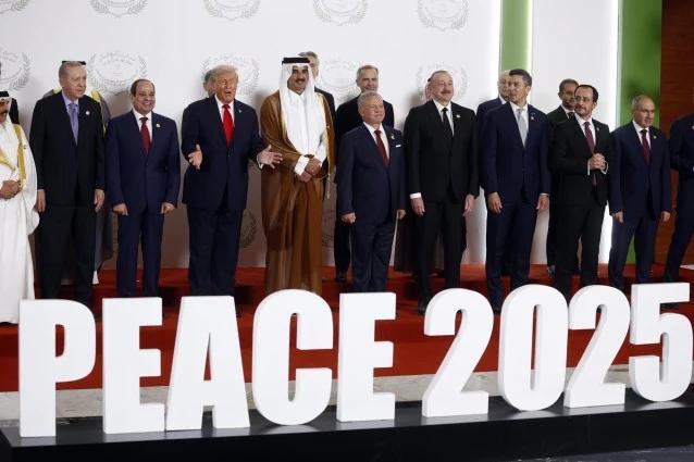 Trump y sus homólogos de Egipto, Catar y Turquía firmaron el acuerdo que pone fin a la guerra en Gaza