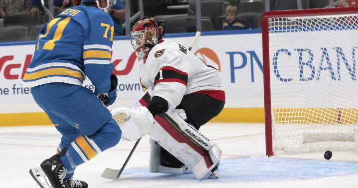 Blues earn first preseason win with 7-1 blowout of Senators
