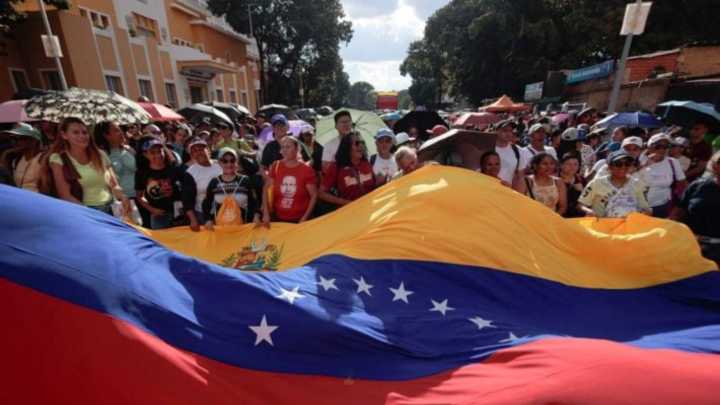 (+Fotos) Pueblo venezolano se movilizó contra el asedio criminal de Estados Unidos
