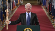Biden Says Not To Worry That The Taliban Has Some Of Our Military Equipment, Because We Also Got Some Of Theirs, Such As A Stick With A Rock Tied To It