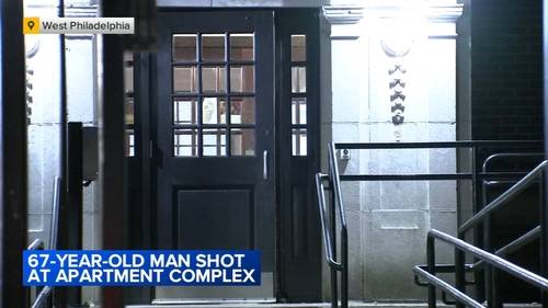 67-year-old man critically injured in West Philadelphia apartment shooting