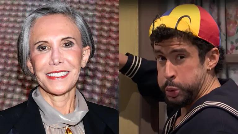 Florinda Meza elogia el sketch de ‘El Chavo del 8’ en SNL y califica de «magistral» a Bad Bunny