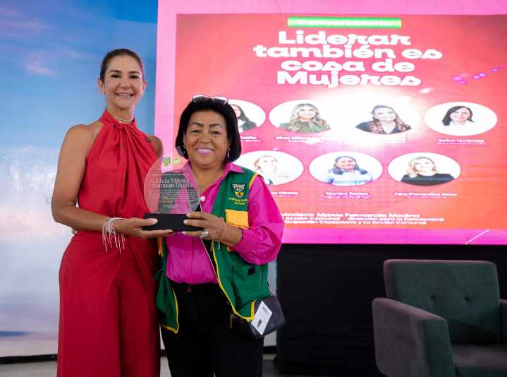 Gobernadora Elvia Milena Sanjuan invita a las mujeres comunales a liderar nuevos procesos en el territorio