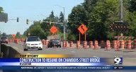 Construction set to resume on Chambers Street bridge project after summer delay, expected to finish in May 2026