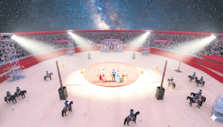 Carmen en Acho: ópera en la plaza de toros
